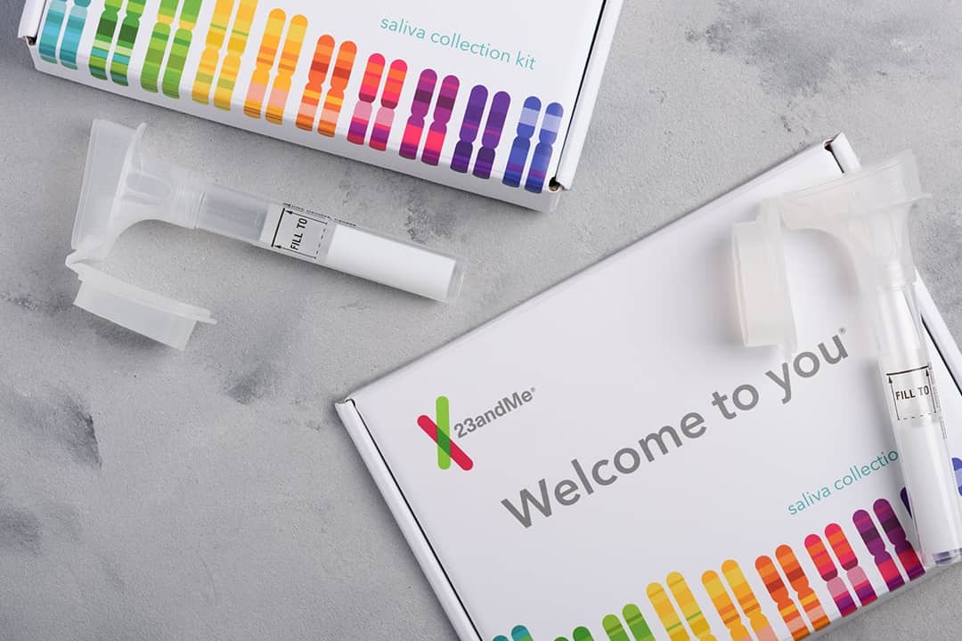 23andMe test collection kits